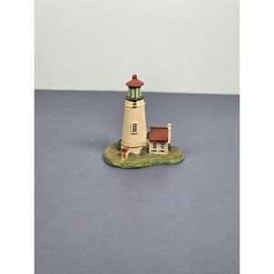 Lenox Hecta Head Lighthouse Miniature Porcelain Figurine Thimble Holder